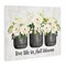 Stupell Industries Life In Full Bloom Rustic Canvas, design by Lettered and Lined